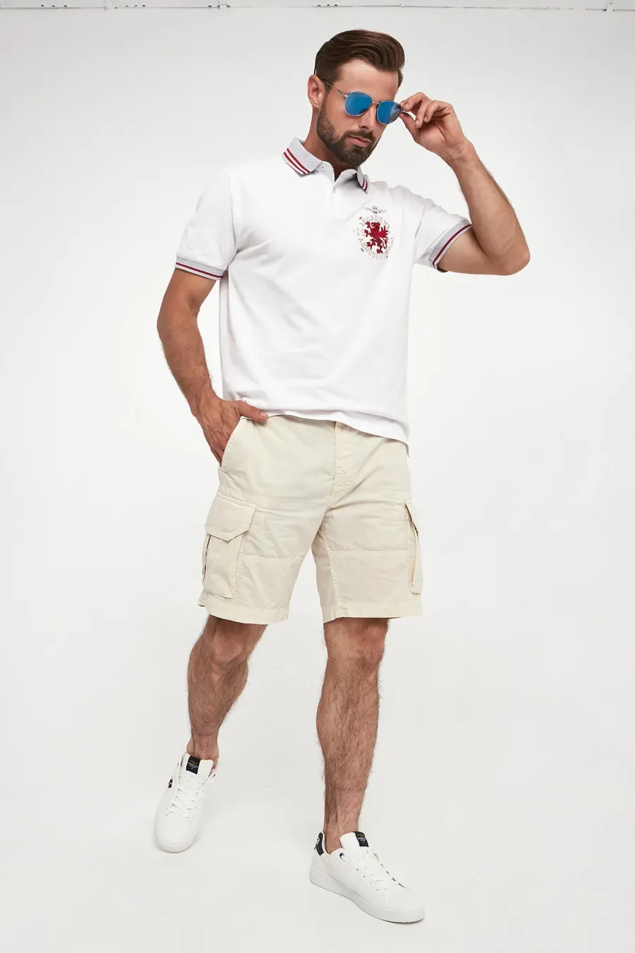 obrazek 1 Polo męskie AERONAUTICA MILITARE Aeronautica Militare