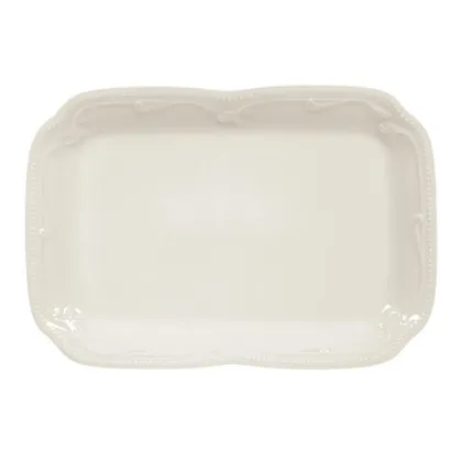 Zdjęcie Porcelanowy talerz na masło 20,5x14,5 cm o klasycznym kształcie – Seltmann Weiden