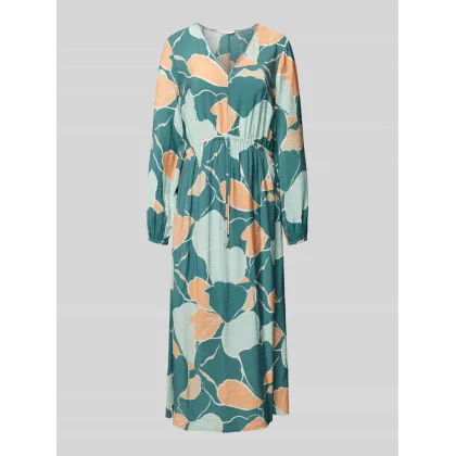 Zdjęcie Sukienka midi ze wzorem na całej powierzchni