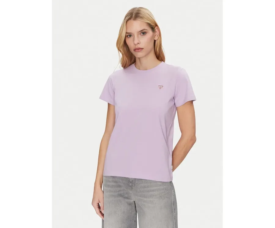 obrazek 1 Guess Jeans T-Shirt W4YI10 J1314 Fioletowy Regular Fit