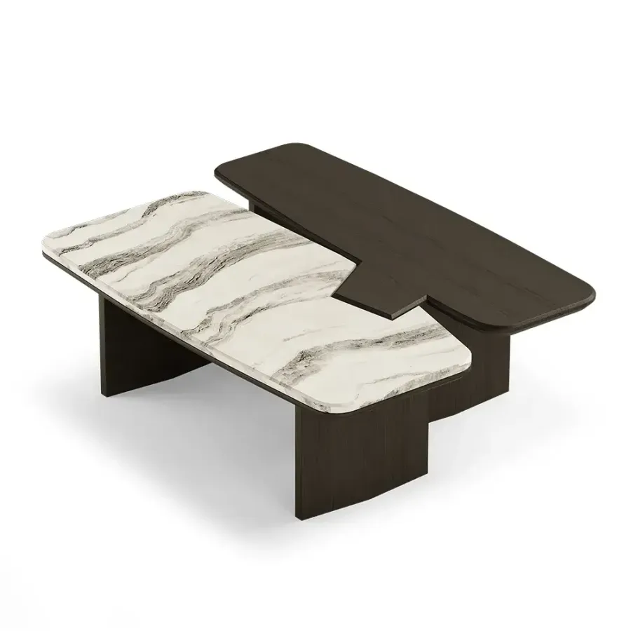 obrazek 5 Luksusowy minimalistyczny stolik kawowy - Garnet