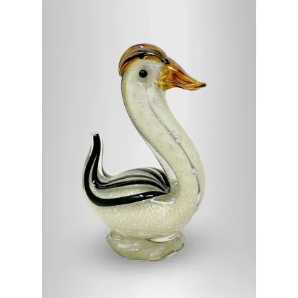 Zdjęcie Oryginalna kaczka ze szkła Murano