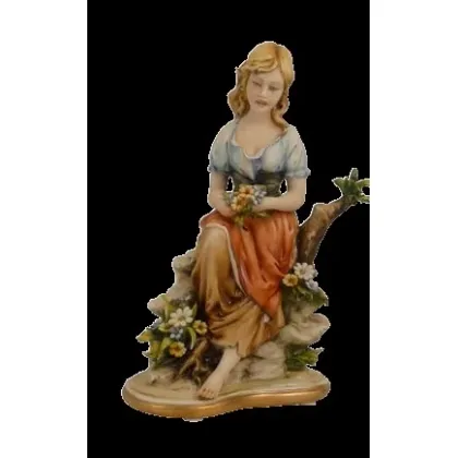 Zdjęcie Figurka wiosenna z porcelany