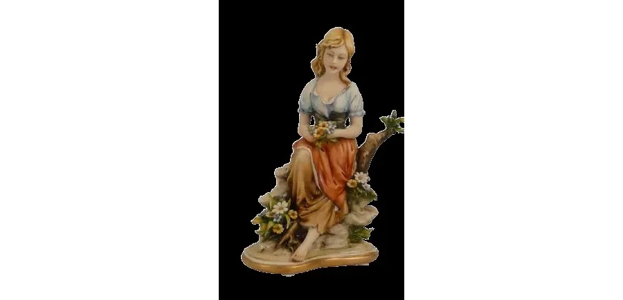 obrazek 1 Figurka wiosenna z porcelany