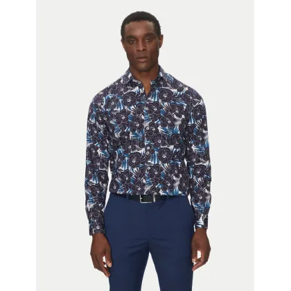 Zdjęcie Hechter Paris Koszula 60267 151604 Granatowy Modern Fit