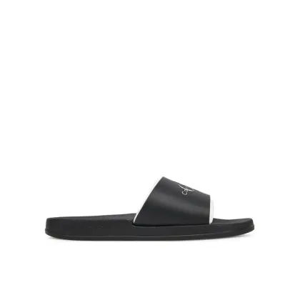 Zdjęcie Calvin Klein Jeans Klapki Slide Rubber Neoprene Monologo YM0YM00361 Czarny