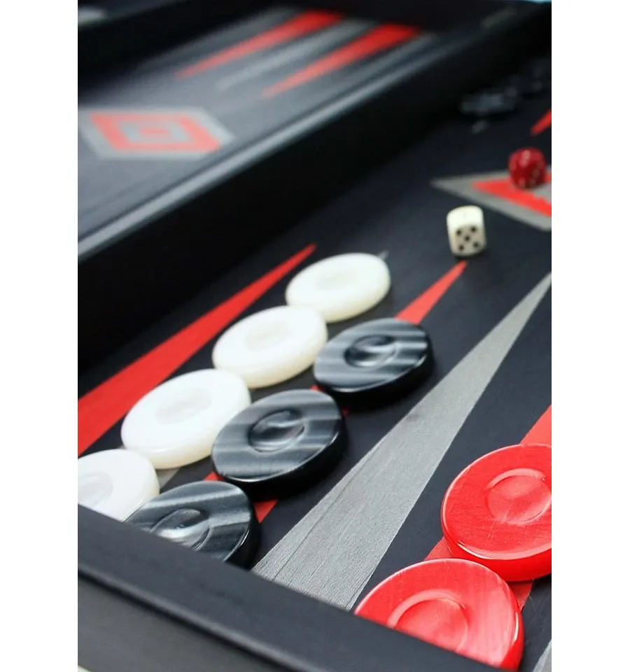 obrazek 2 Ekskluzywna gra Tryktrak - męska czerń