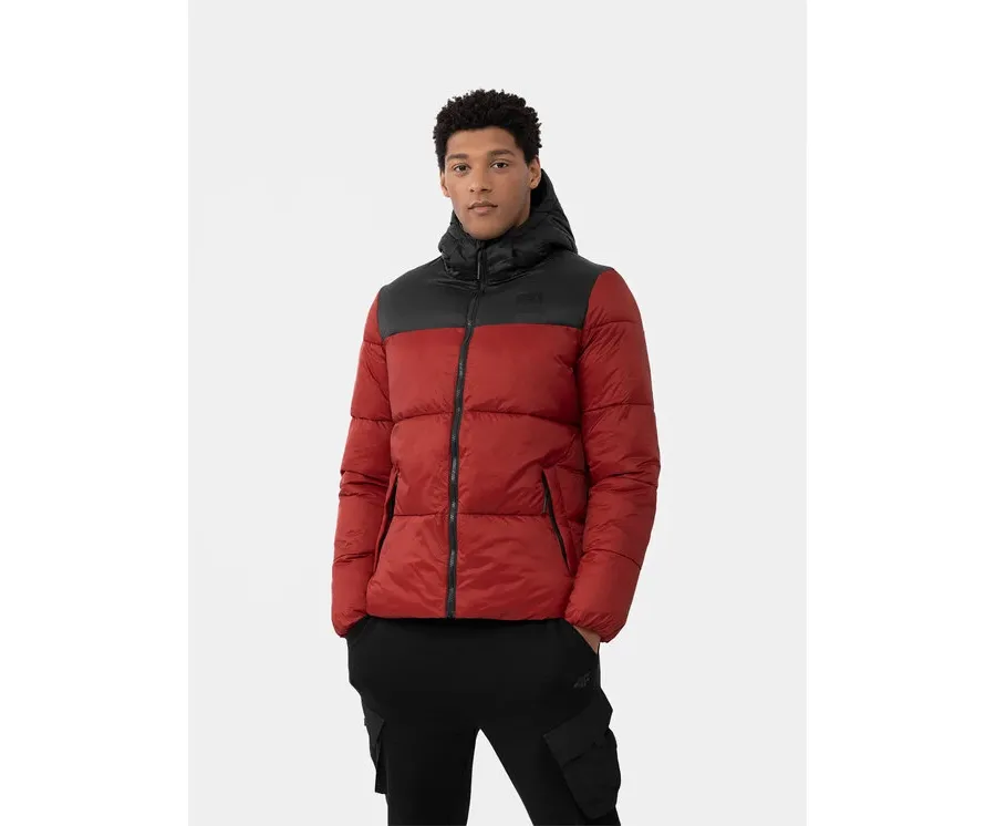 obrazek 1 4F Kurtka zimowa 4FAW23TDJAM243 Czerwony Regular Fit