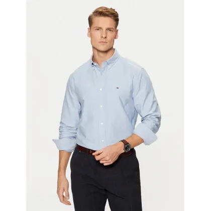 Zdjęcie Tommy Hilfiger Koszula Solid Heritage MW0MW35774 Niebieski Regular Fit