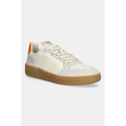 Zdjęcie Veja sneakersy skórzane V-82 męskie kolor beżowy VE3320758B