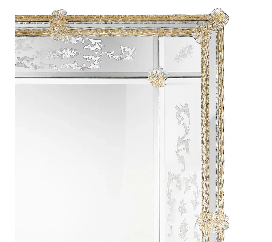 obrazek 2 Ozdobne lustro San Marco 07809 w stylu weneckim