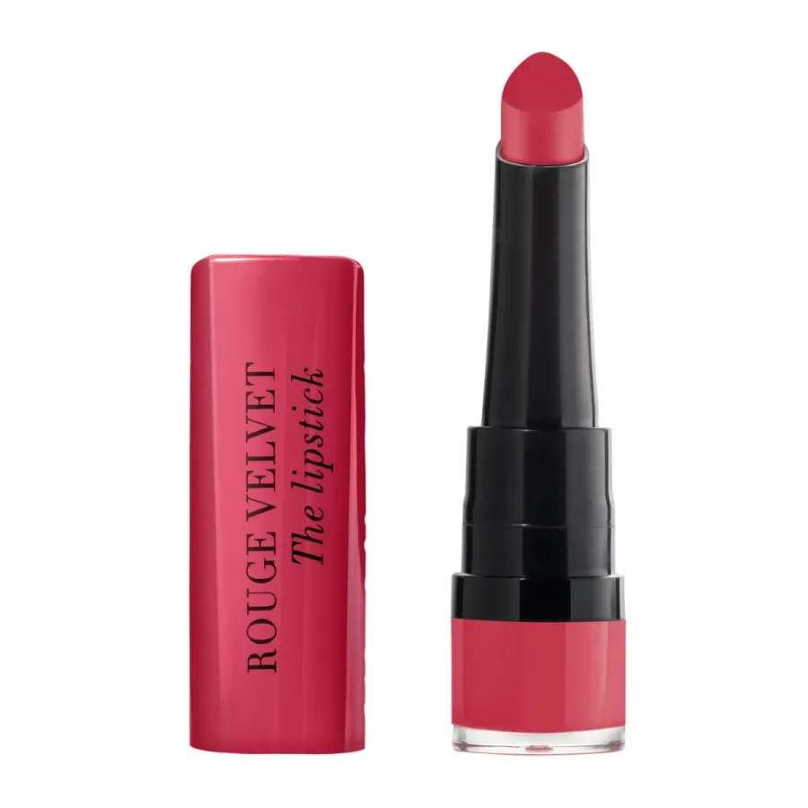obrazek 1 Bourjois Rouge Velvet Szminka do ust 04 Hip Hip Pink 2.4 g