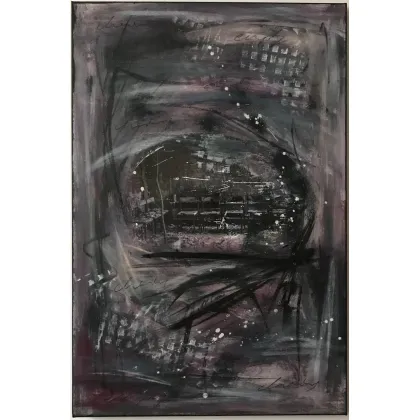 Zdjęcie Empty chairs, mixed media na płótnie