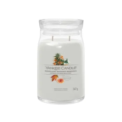 Zdjęcie Yankee Candle Woodland Weekend Memories Signature Jar Świeca zapachowa 567 g