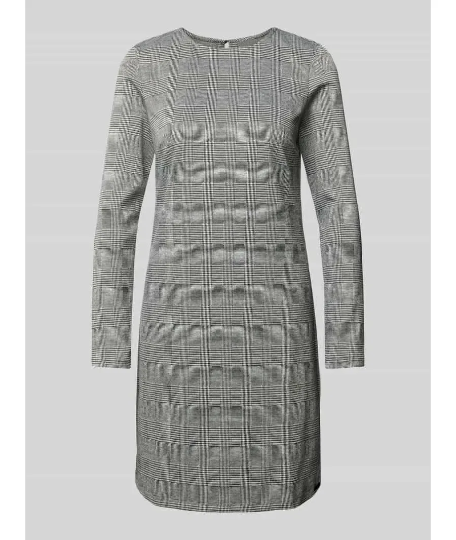 obrazek 1 Sukienka etui z zapięciem na guziki z tyłu