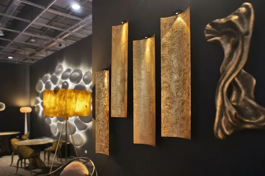 obrazek 3 Designerski kinkiet ścienny do ekskluzywnych pomieszczeń - Karpa