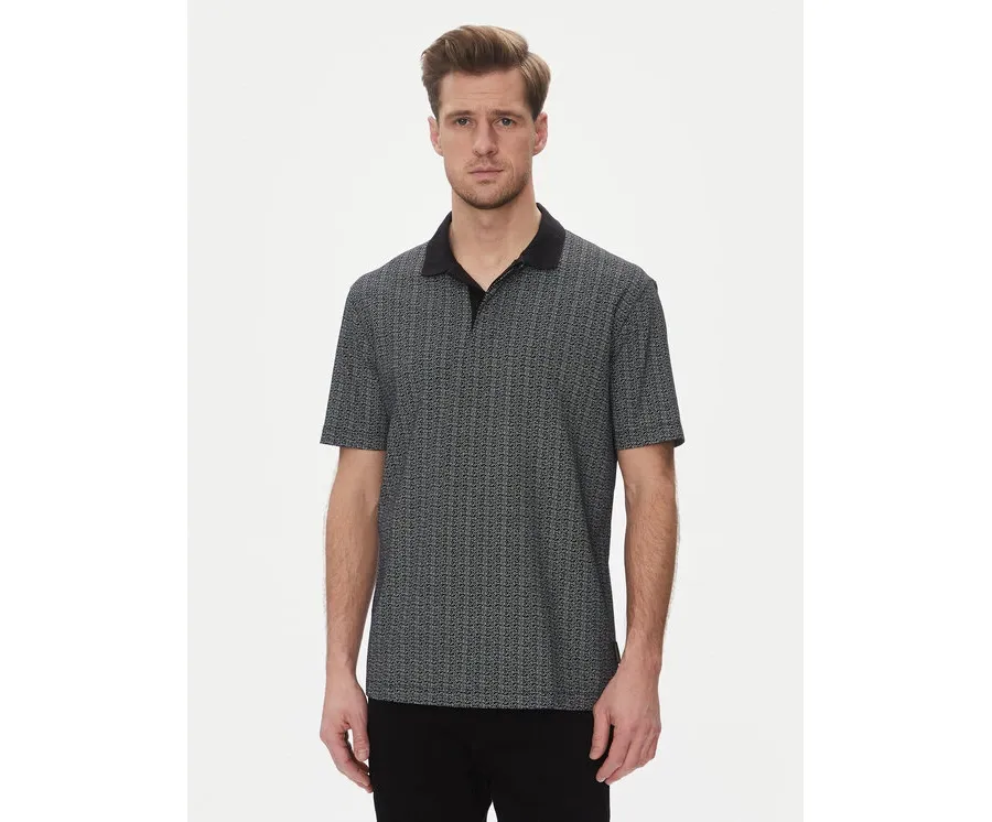 obrazek 1 Armani Exchange Polo XM000736 AF10819 FC012 Szary Regular Fit