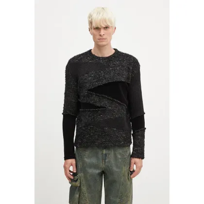Zdjęcie Andersson Bell sweter Ghillie Color Block kolor czarny atb1170m