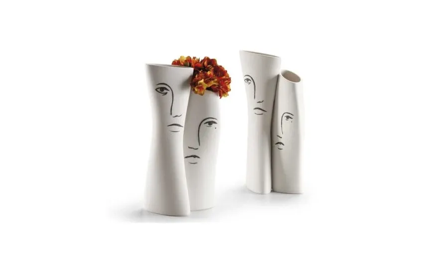 obrazek 1 Nowoczesny wazon ceramiczny na kwiaty