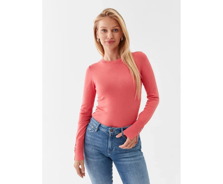 obrazek 1 Guess Sweter W2YR30 Z2V62 Różowy Regular Fit