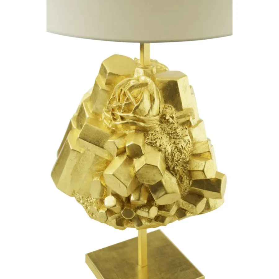obrazek 5 Ceramiczna lampa z metalową konstrukcją H.60xL.35xP.27 cm