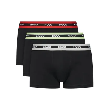 Zdjęcie HUGO Komplet 3 par bokserek 50492375 Czarny Regular Fit
