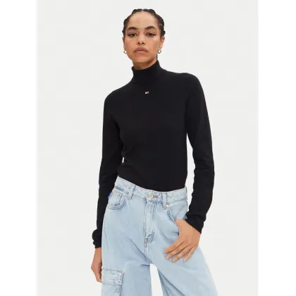 Zdjęcie Tommy Jeans Golf Essential DW0DW19686 Czarny Regular Fit