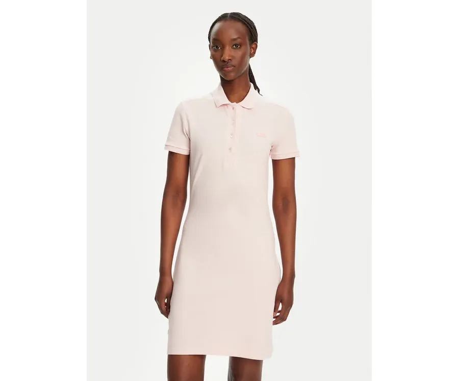 obrazek 1 Lacoste Sukienka codzienna EF5473 Różowy Slim Fit