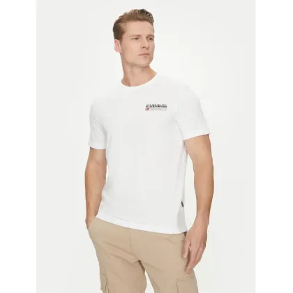 Zdjęcie Napapijri T-Shirt Kasba NP0A4HQQ Biały Regular Fit