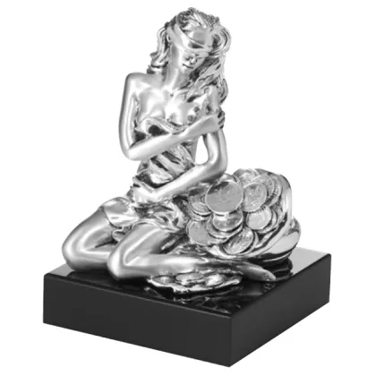 Zdjęcie Temida z workiem pieniędzy - róg obfitości