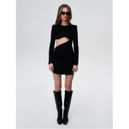 Zdjęcie Undress Code Sukienka koktajlowa Blame Me 597 Czarny Slim Fit