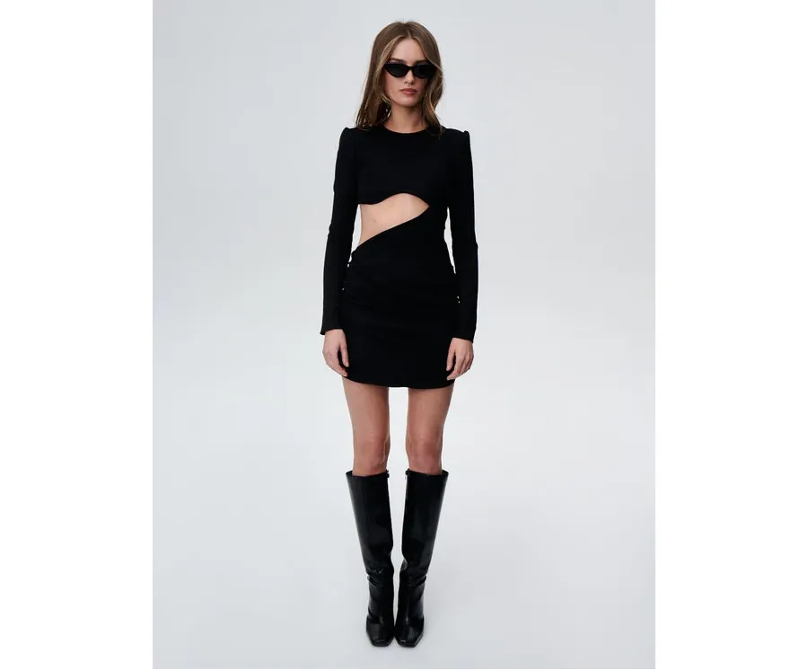 obrazek 1 Undress Code Sukienka koktajlowa Blame Me 597 Czarny Slim Fit