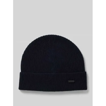 Zdjęcie Czapka beanie z detalem z logo model ‘Xamiro’