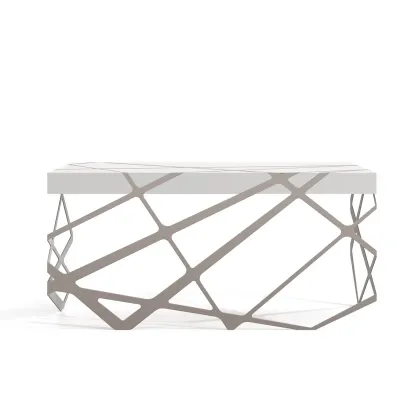 Picture Original white desk for the living room or office