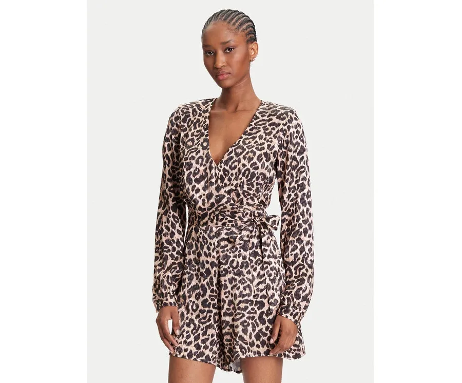 obrazek 1 Guess Kombinezon W5YD09 WHCM0 Brązowy Regular Fit