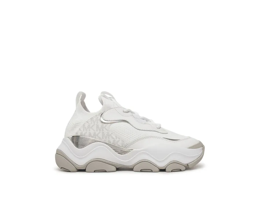 obrazek 1 Michael Kors Sneakersy Atlas Knit 43R5ATFS1L Biały