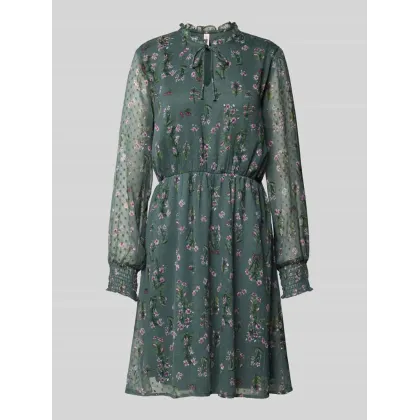 Zdjęcie Sukienka mini z fakturowanym wzorem model ‘TESSA ELIZA’