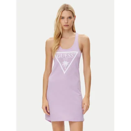 Zdjęcie Guess Sukienka codzienna E3GP03 JA914 Fioletowy Regular Fit