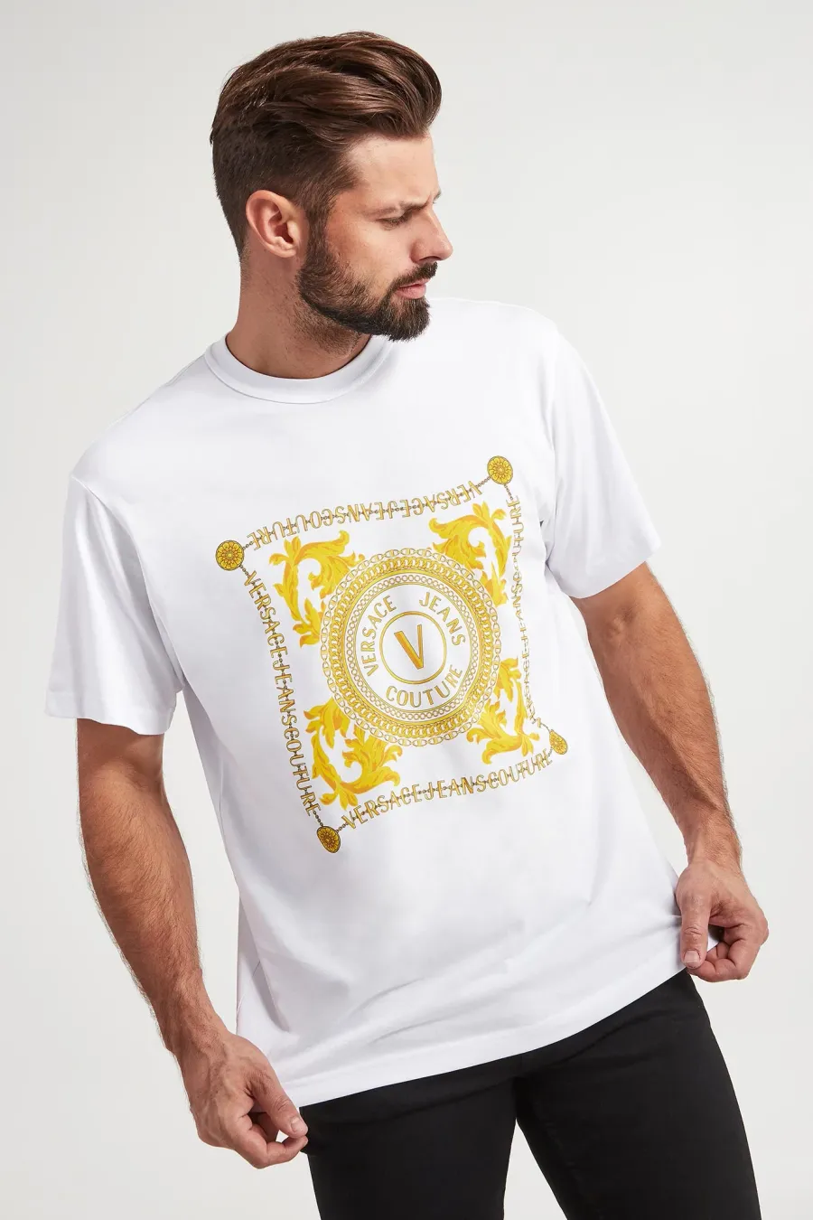 obrazek 1 T-shirt męski VERSACE JEANS COUTURE Versace Jeans Couture