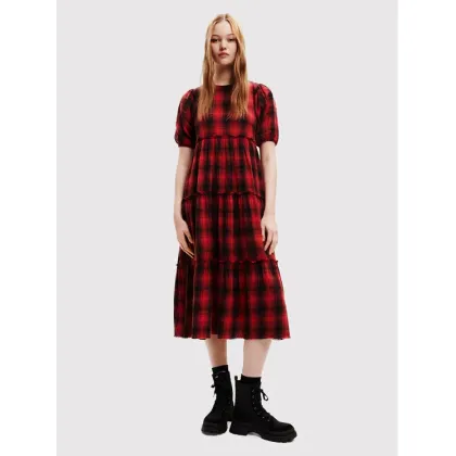 Zdjęcie Desigual Sukienka codzienna Khan 22WWVW51 Czerwony Regular Fit