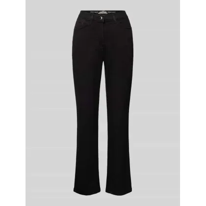 Zdjęcie Jeansy z prostą nogawką i 5 kieszeniami model ‘PATTI STRAIGHT’