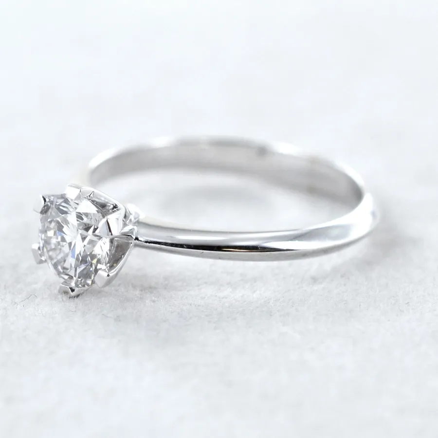 obrazek 6 Pierścionek Solitario a Corona z dużym diamentem