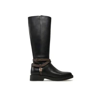Zdjęcie MICHAEL Michael Kors Kozaki Abigail Leather Riding Boot 40F4ABMB7L Czarny
