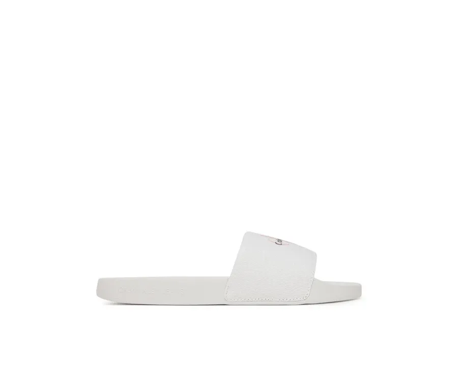 obrazek 1 Calvin Klein Jeans Japonki Slide Monogram Wn Logo Ck YW0YW01967 Biały