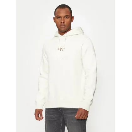 Zdjęcie Calvin Klein Jeans Bluza Monologo J30J325629 Écru Regular Fit