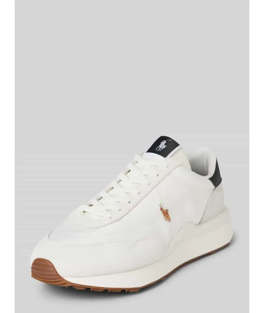 obrazek 1 Sneakersy skórzane z wyhaftowanym logo model ‘TRAIN’