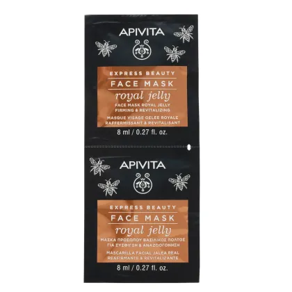 Zdjęcie Apivita Express Beauty Ujędrniająco-Rewitalizująca Maseczka do twarzy Mleczko Pszczele