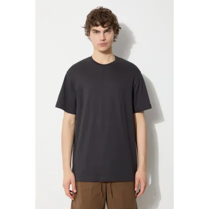 Zdjęcie Filson t-shirt bawełniany Ranger Solid męski kolor czarny gładki FMTEE0001