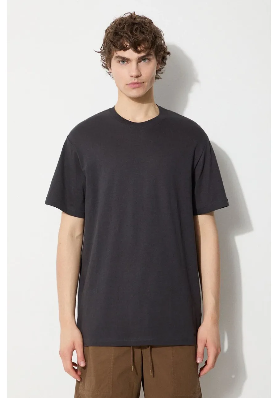 obrazek 1 Filson t-shirt bawełniany Ranger Solid męski kolor czarny gładki FMTEE0001