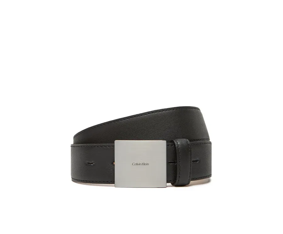 obrazek 1 Calvin Klein Pasek Męski Plaque Buckle 35Mm LV04D7013G Czarny